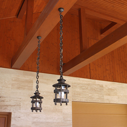 HISTORICAL pendant lamps  chain length tailored to the clients needs