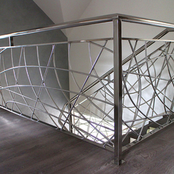 Innengeländer aus Edelstahl – Modernes Design Innengeländer aus Edelstahl – Modernes Design